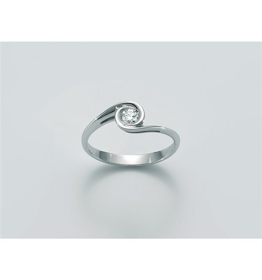 Anello Miluna Donna in Oro bianco LID3208009S - LID3208009S